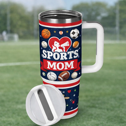 Custom 40 ounce stainless steel tumbler