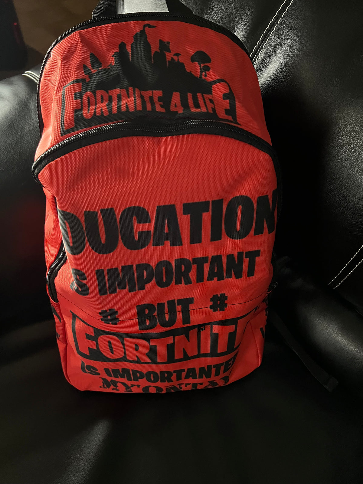 Custom personalized bookbag for school and everyday use
