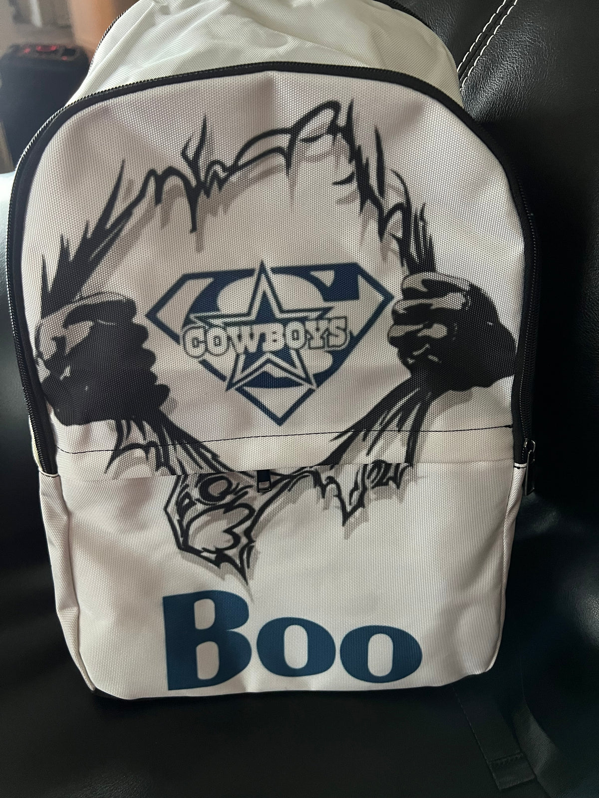 Custom personalized bookbag for school and everyday use