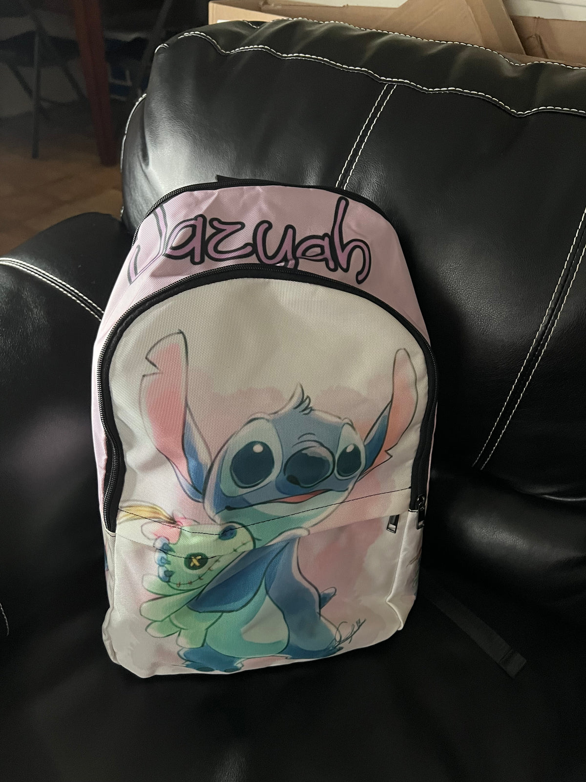 Custom personalized bookbag for school and everyday use