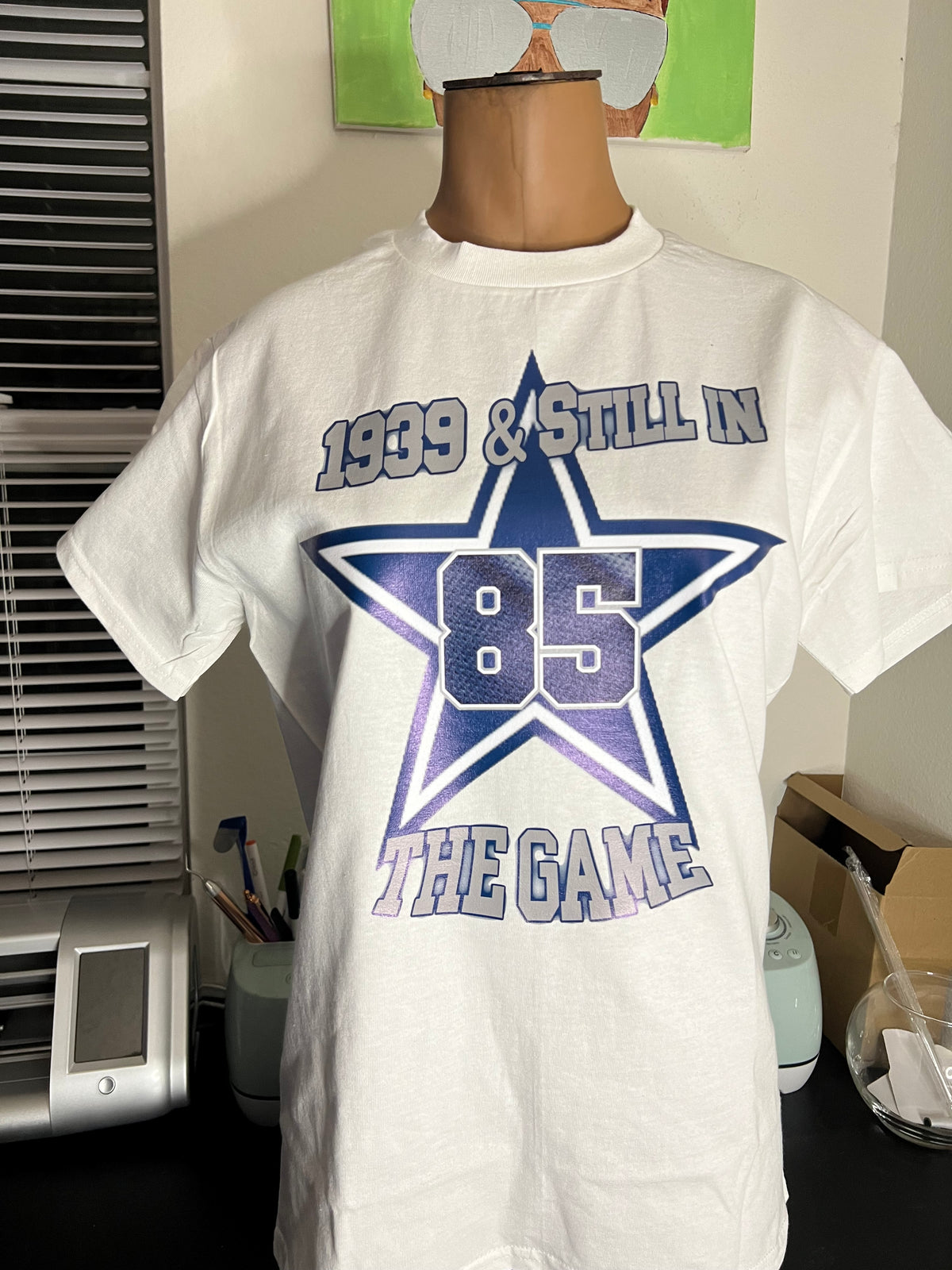 Custom personalized center print shirt with image