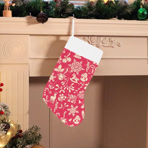 Custom Christmas stocking for holiday decor