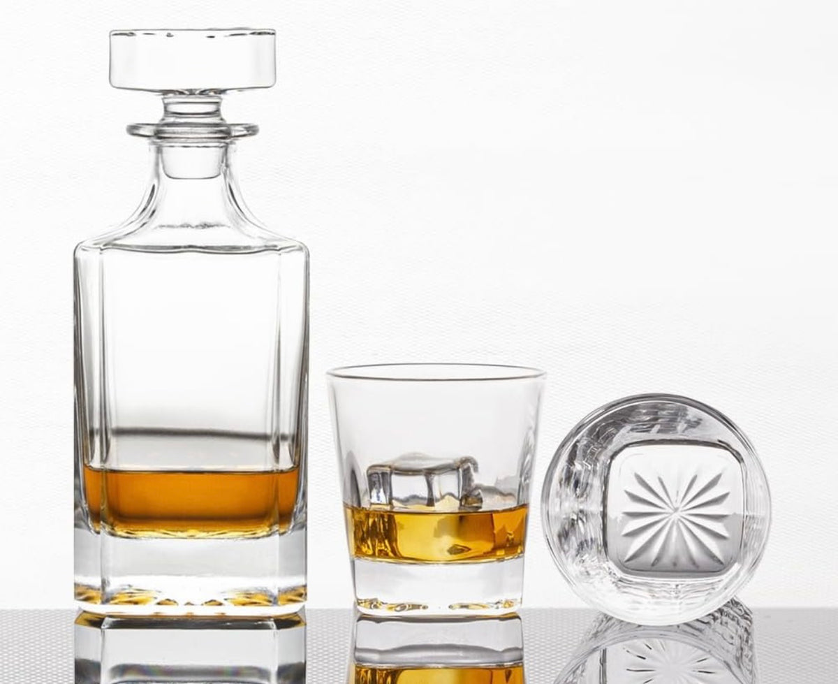 Custom personalized decanter set