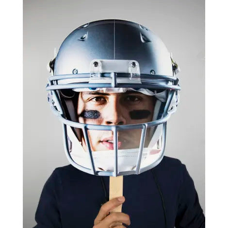 Custom personalized game day photo big head cutout