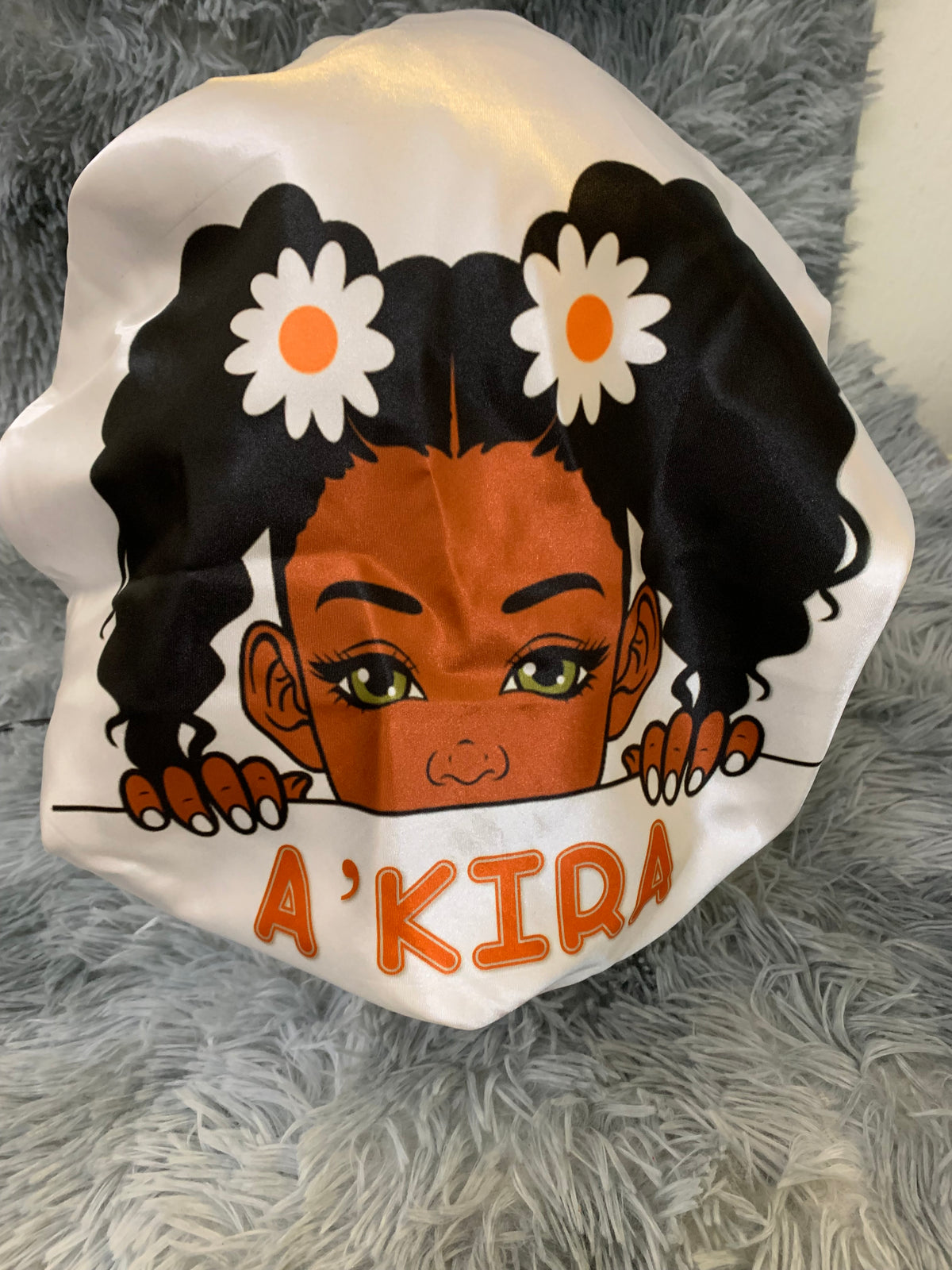 Custom girls bonnet