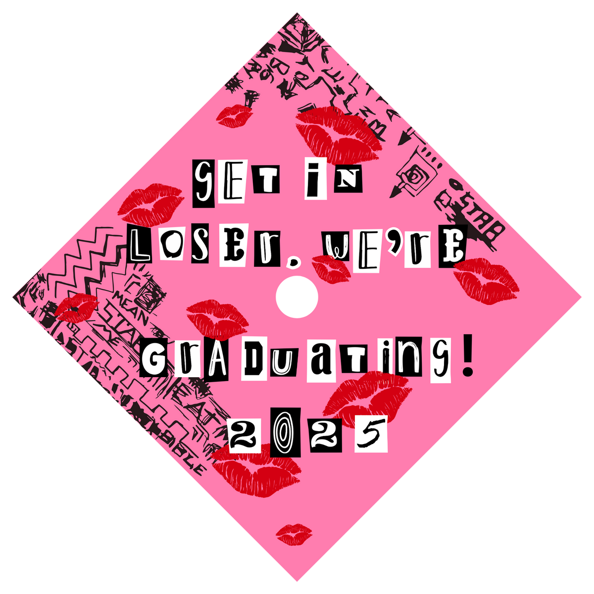 Custom personalized graduation cap topper