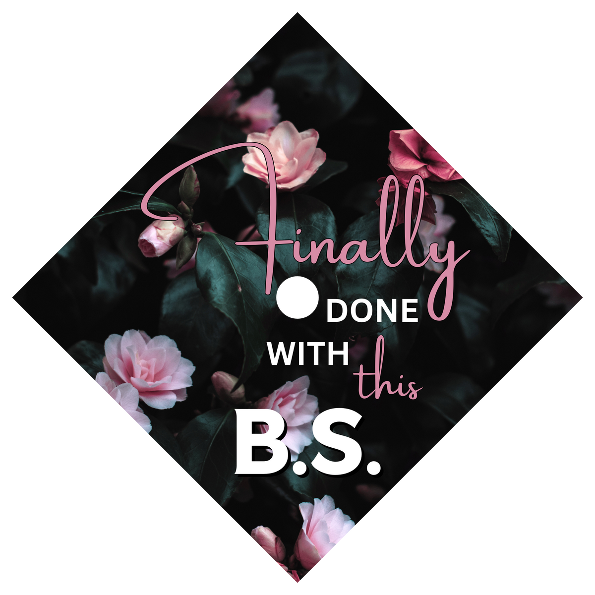 Custom personalized graduation cap topper