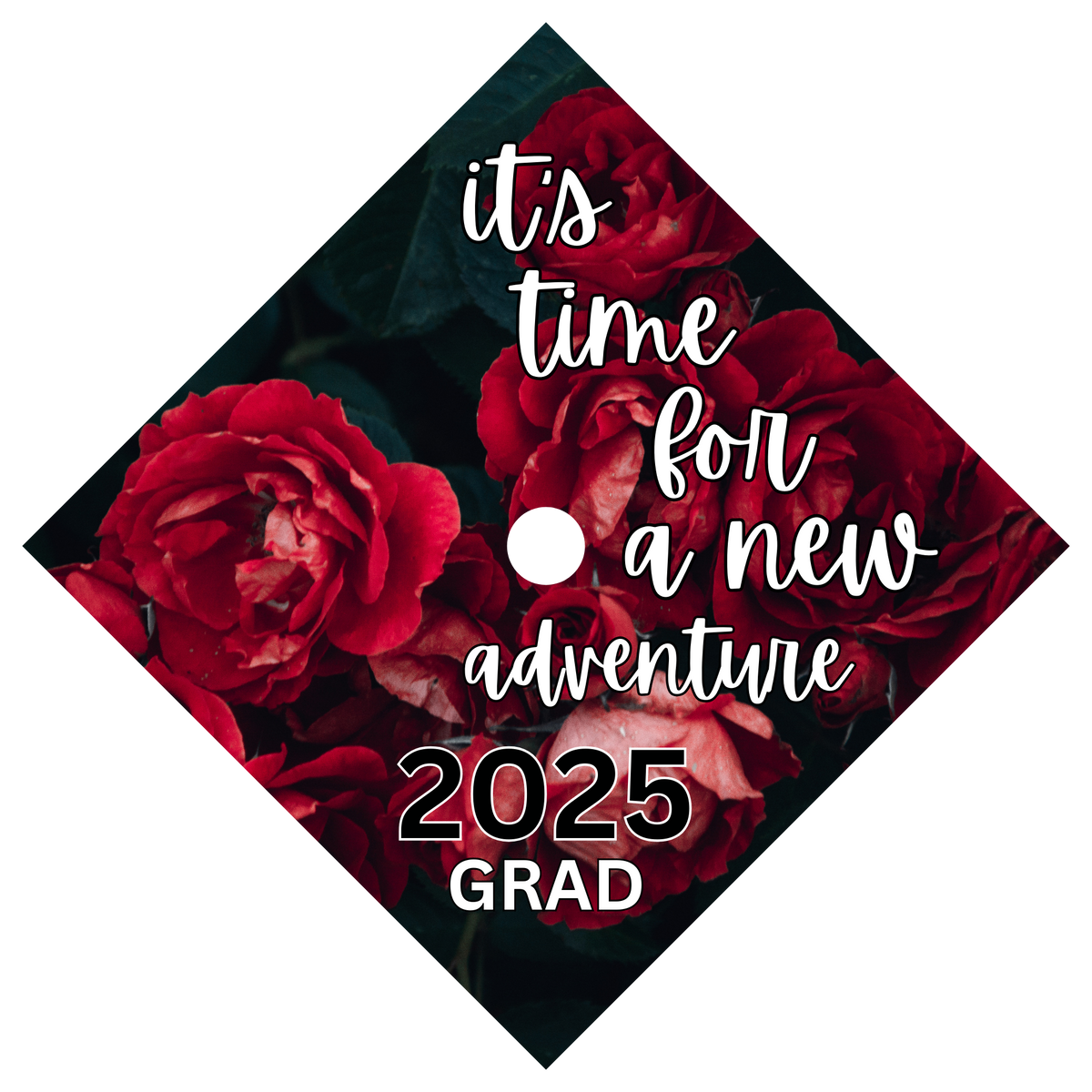 Custom personalized graduation cap topper