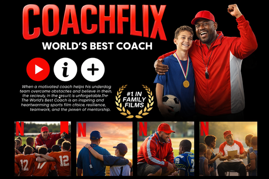 Custom personalized Movieflix poster frame gift