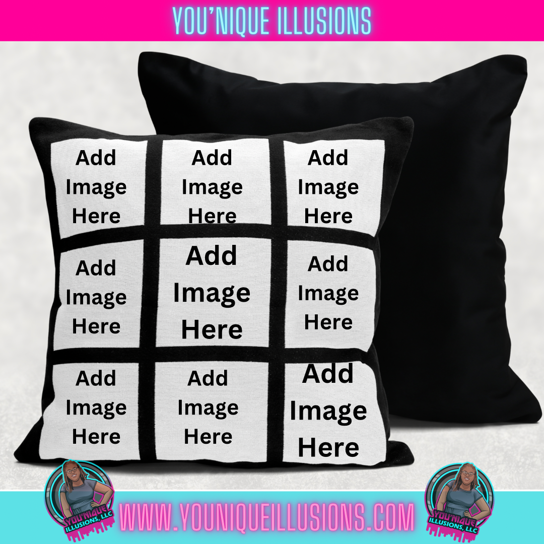 Custom personalized panel pillow gift