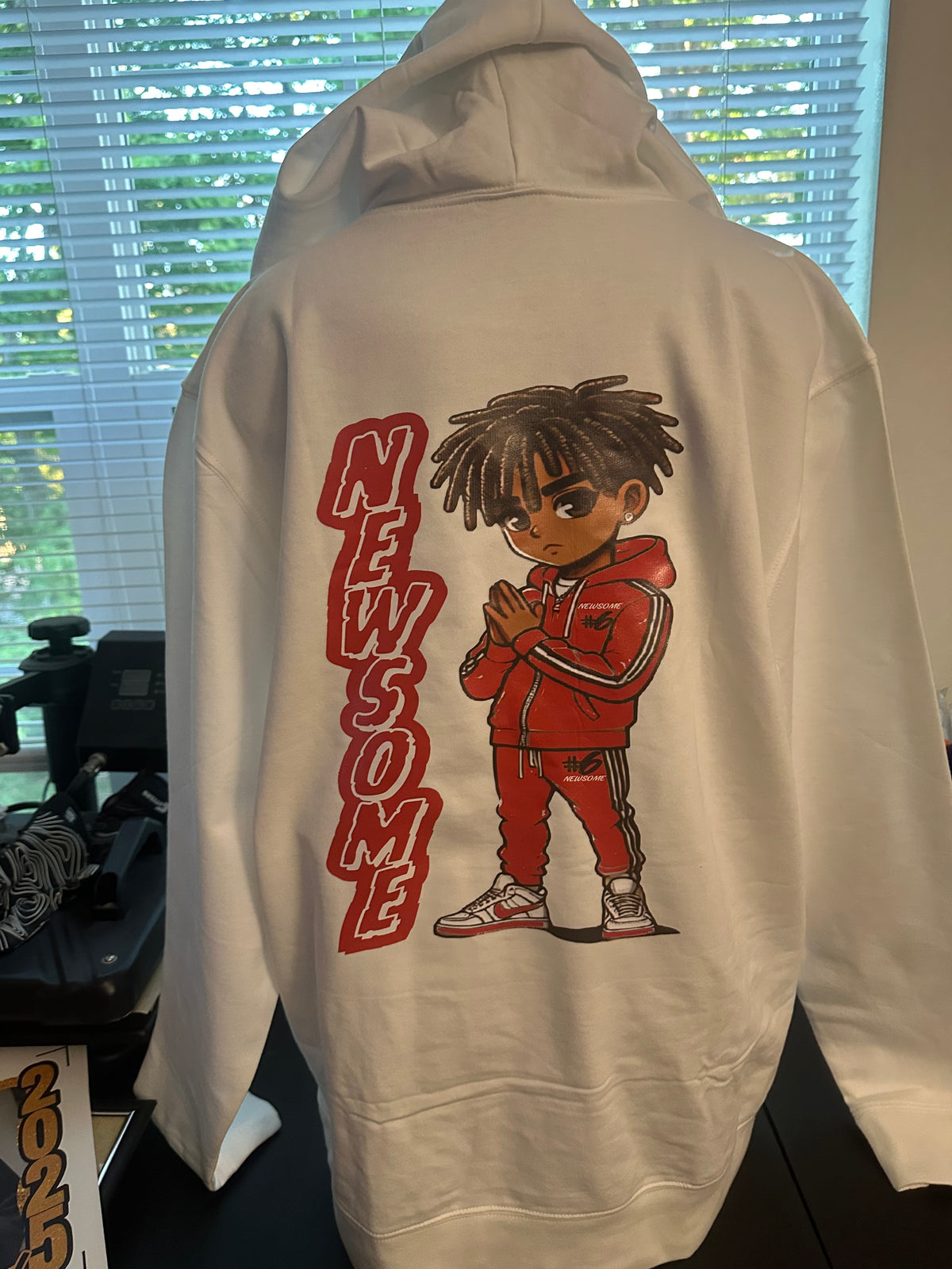Custom personalized print hoodie for events