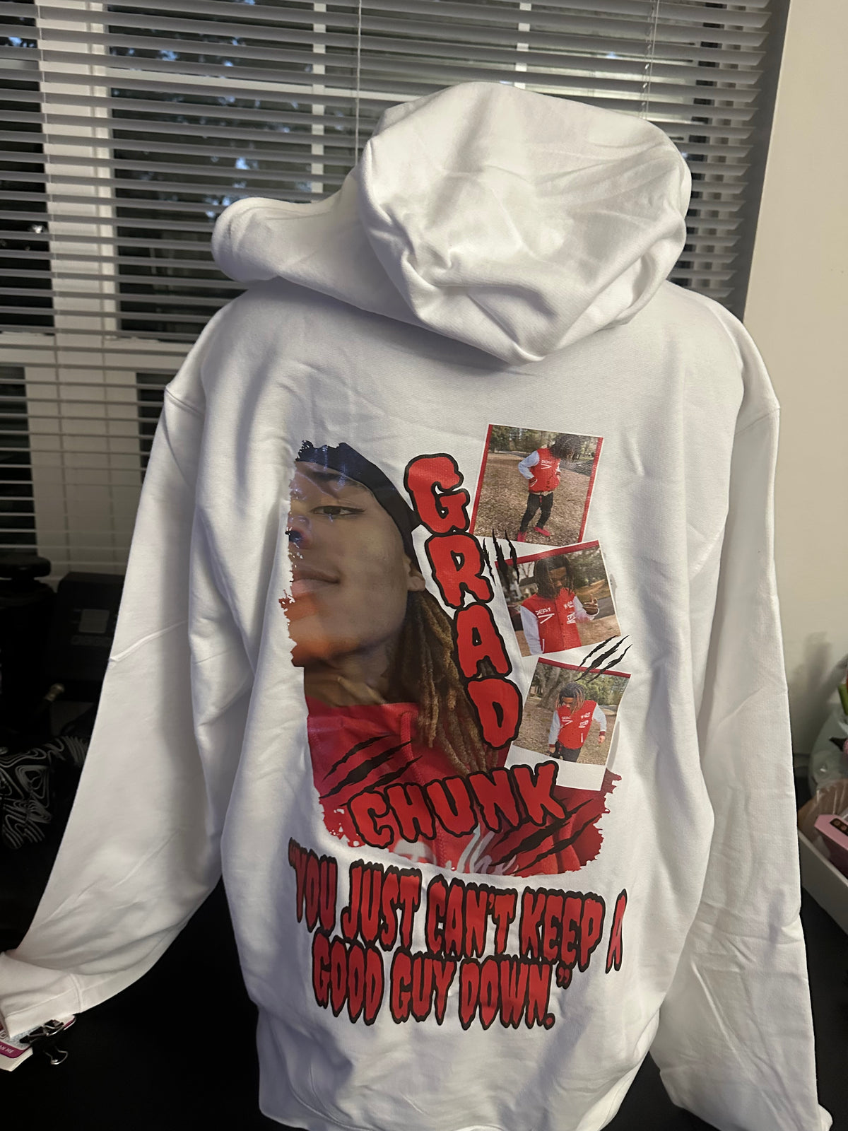 Custom personalized print hoodie for events
