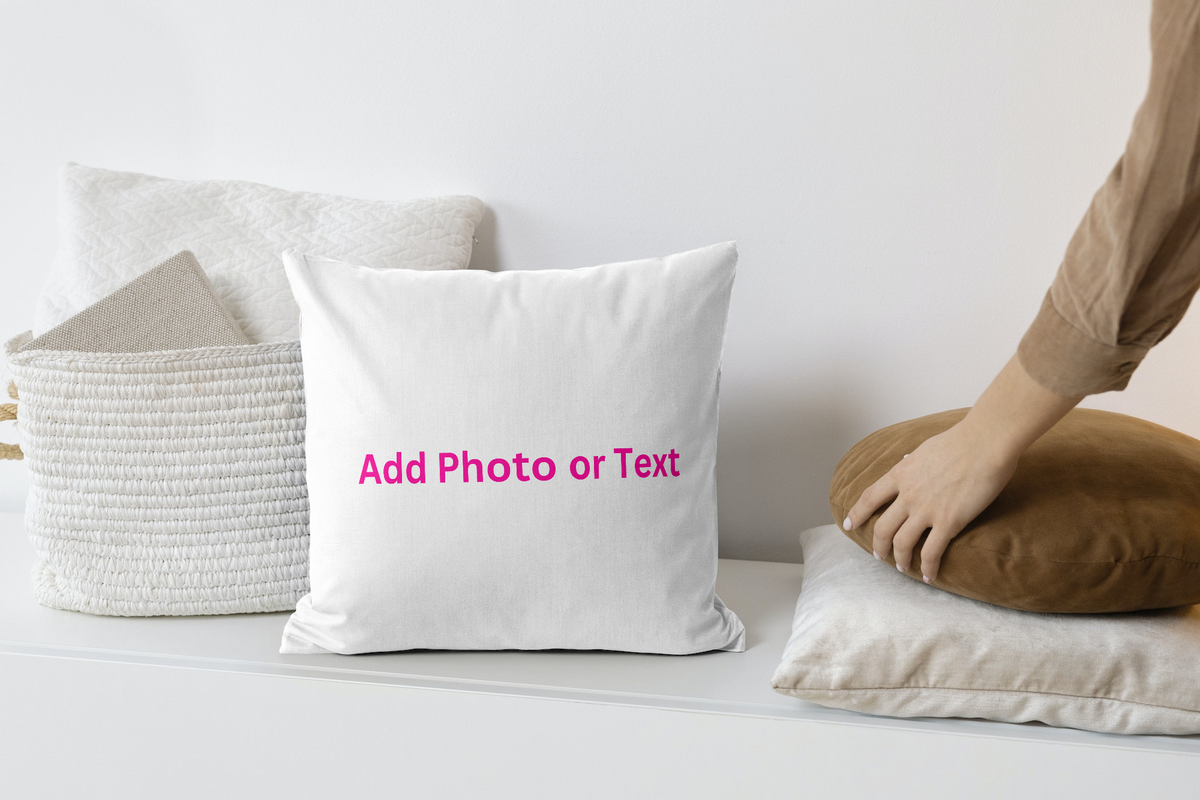 Custom personalized photo pillow