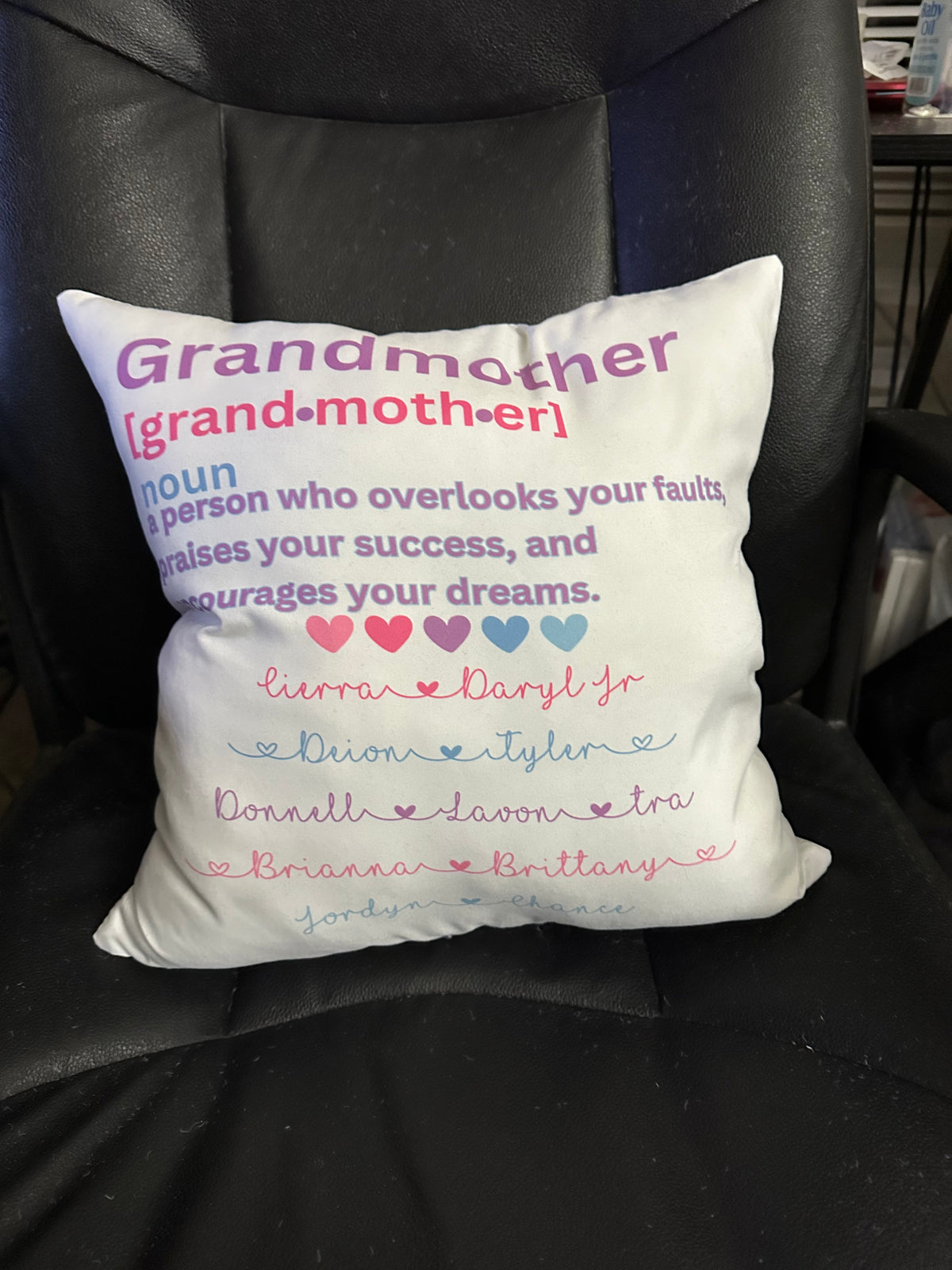 Custom personalized photo pillow