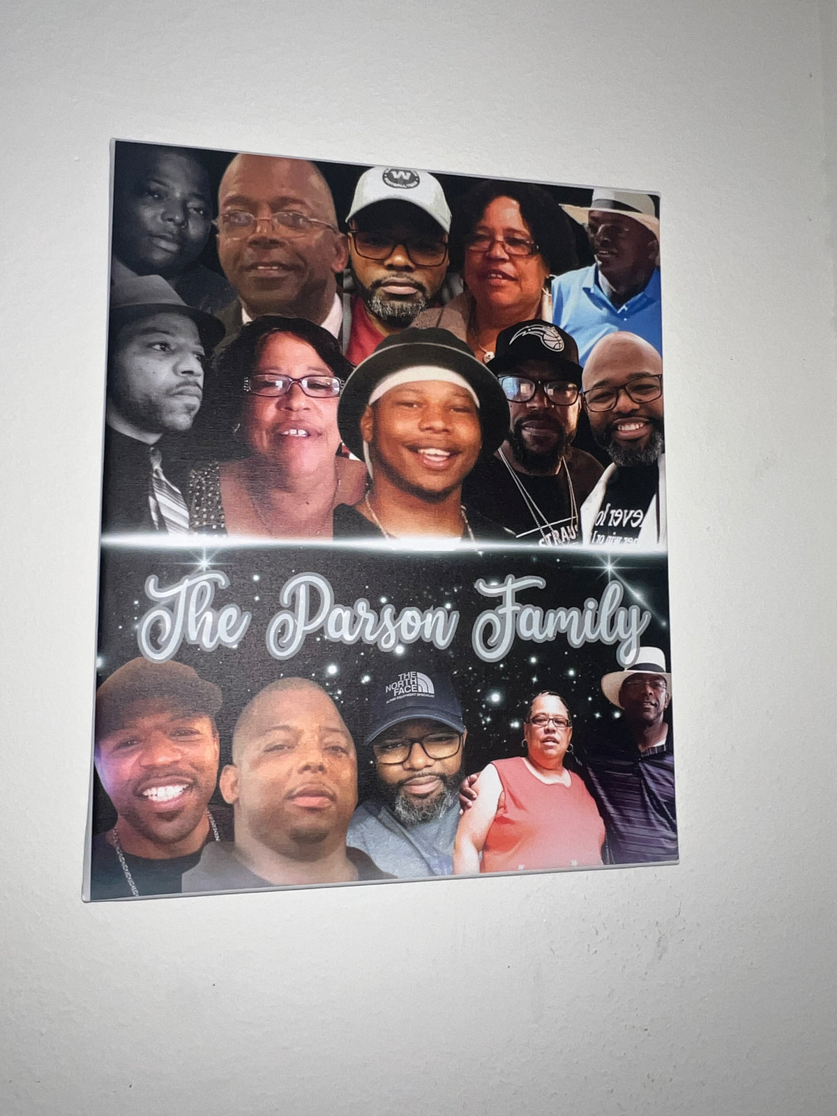 Custom personalized photo canvas wall art