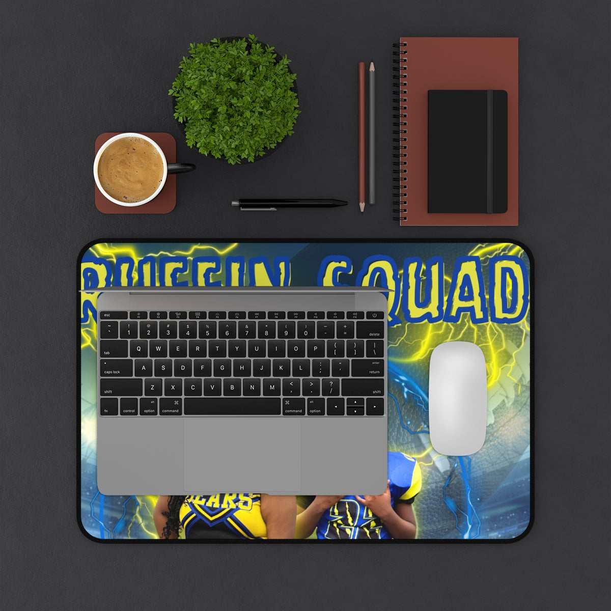 Custom personalized photo neoprene desk mat
