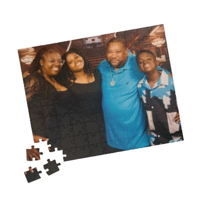 Custom personalized photo puzzle