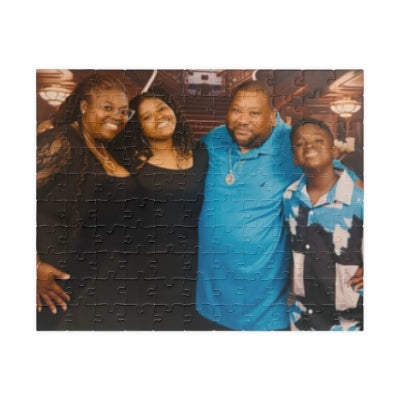 Custom personalized photo puzzle