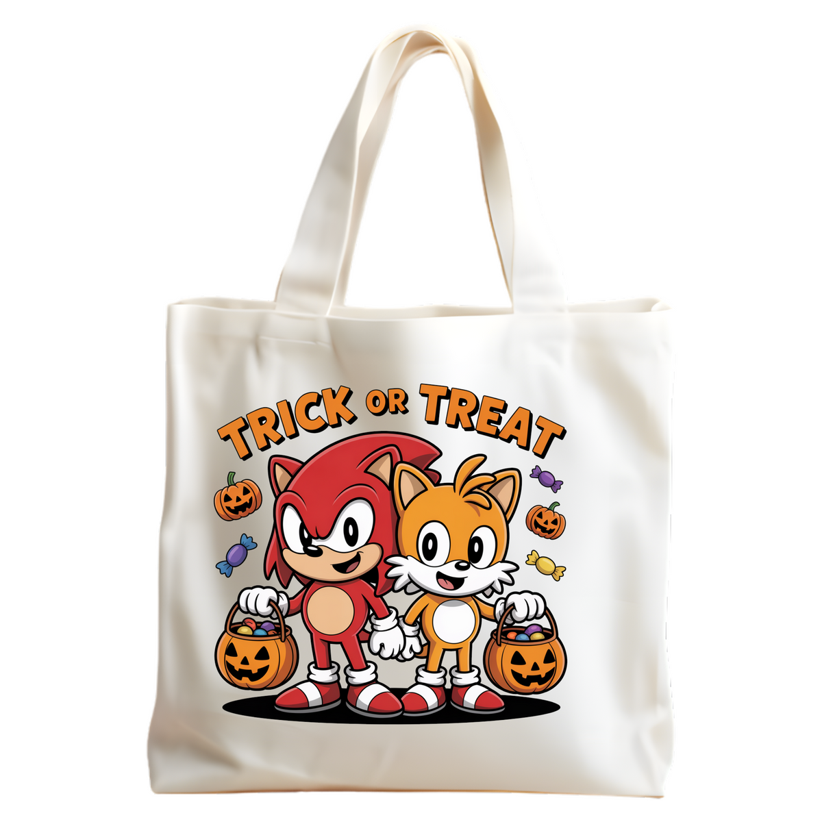 Custom personalized trick or treat bag