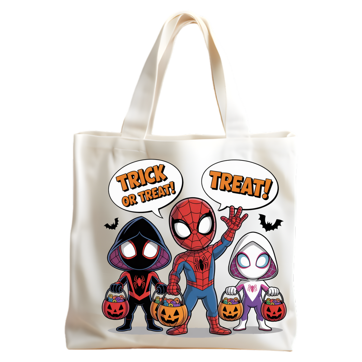 Custom personalized trick or treat bag