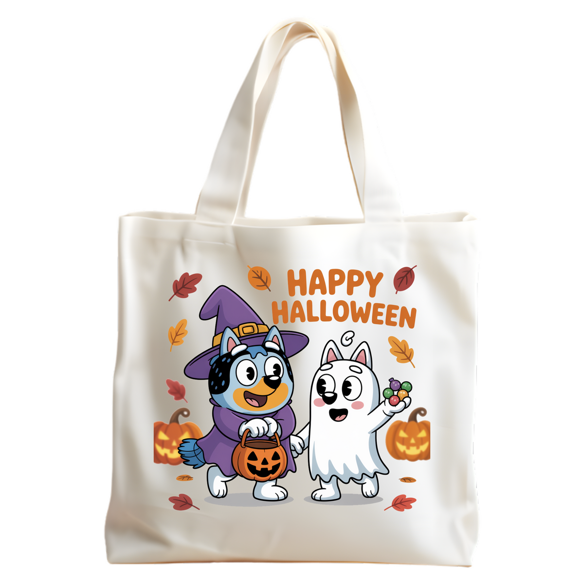 Custom personalized trick or treat bag