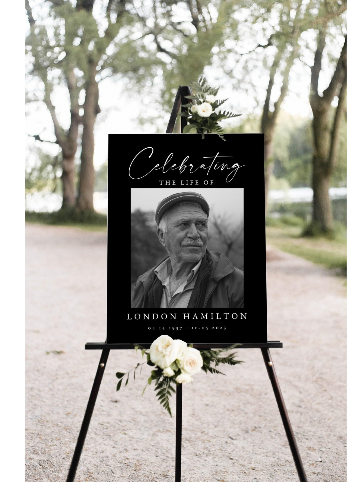 Custom personalized welcome sign for events