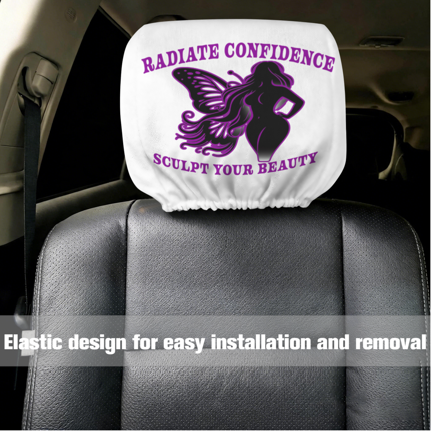 Car Headrest Cover (2-Pack)