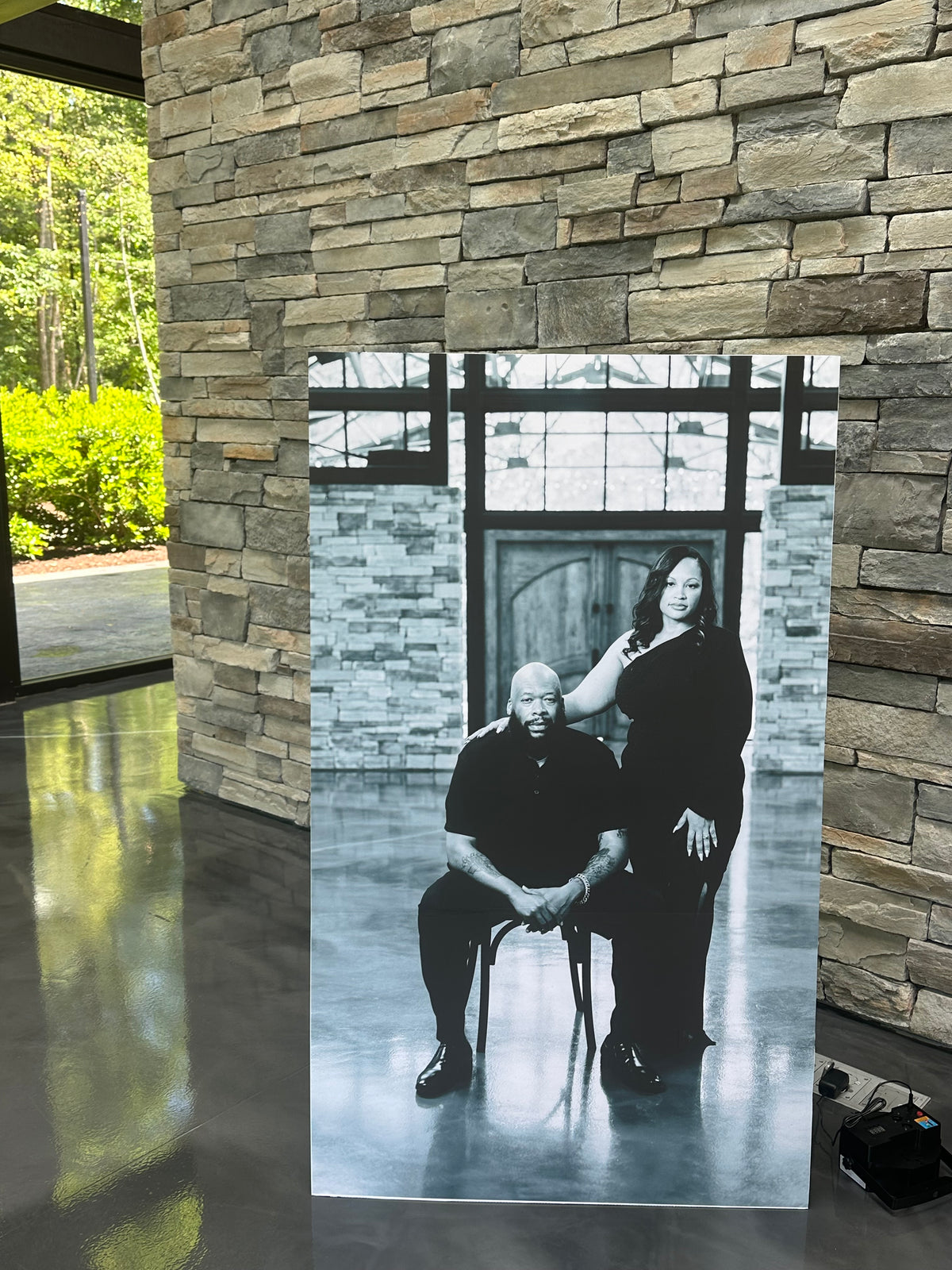 Custom event photo board for weddings and celebrations
