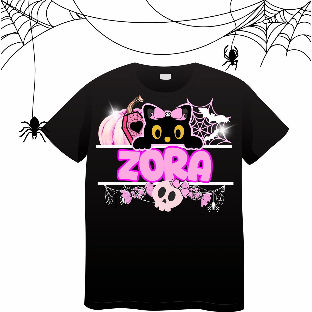 Custom personalized Halloween name shirt