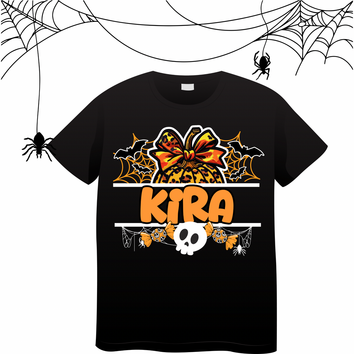 Custom personalized Halloween name shirt