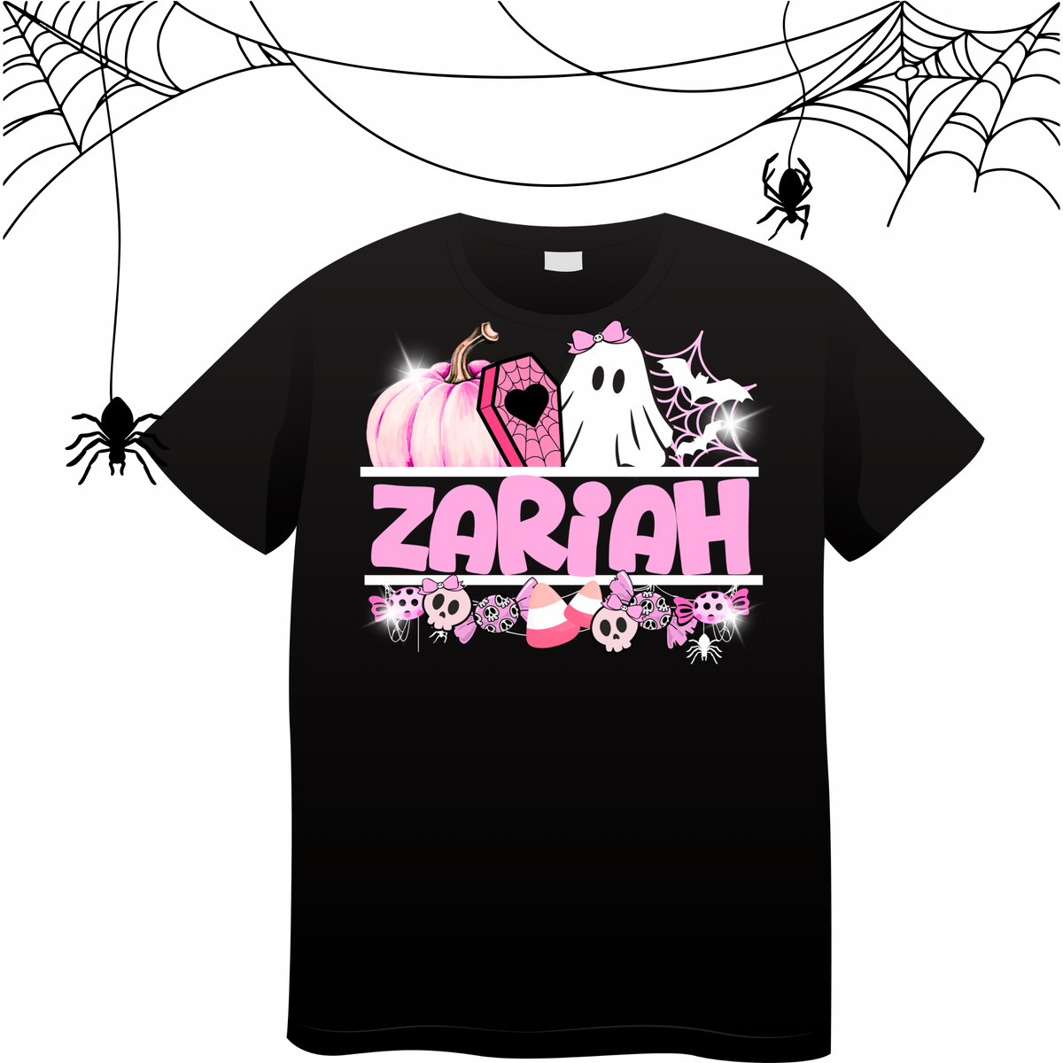 Custom personalized Halloween name shirt