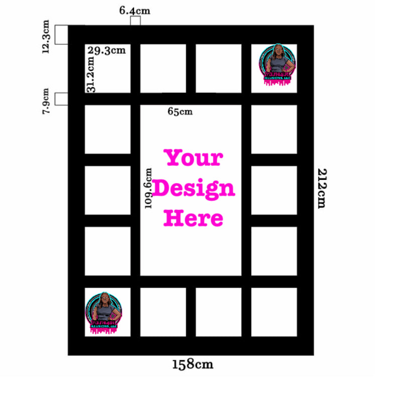 Custom photo throw blanket personalized with memorable moments