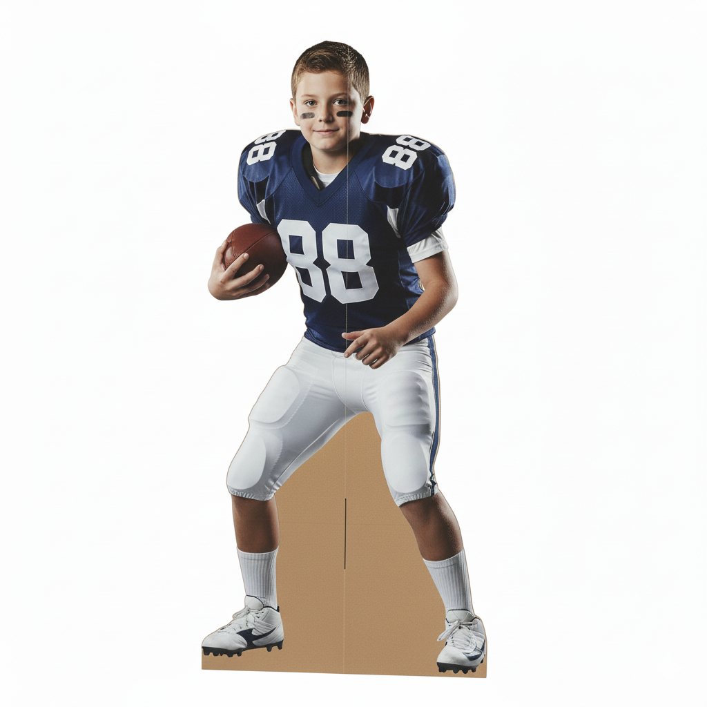 Custom life size photo cutout for events