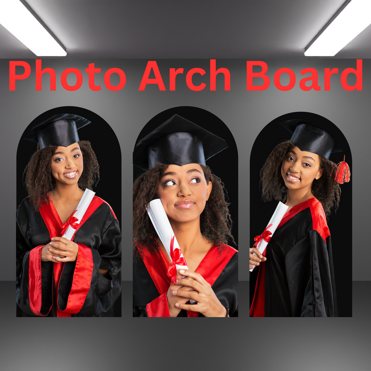Custom photo arch board for events