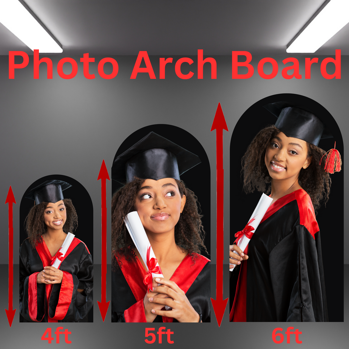 Custom photo arch board for events