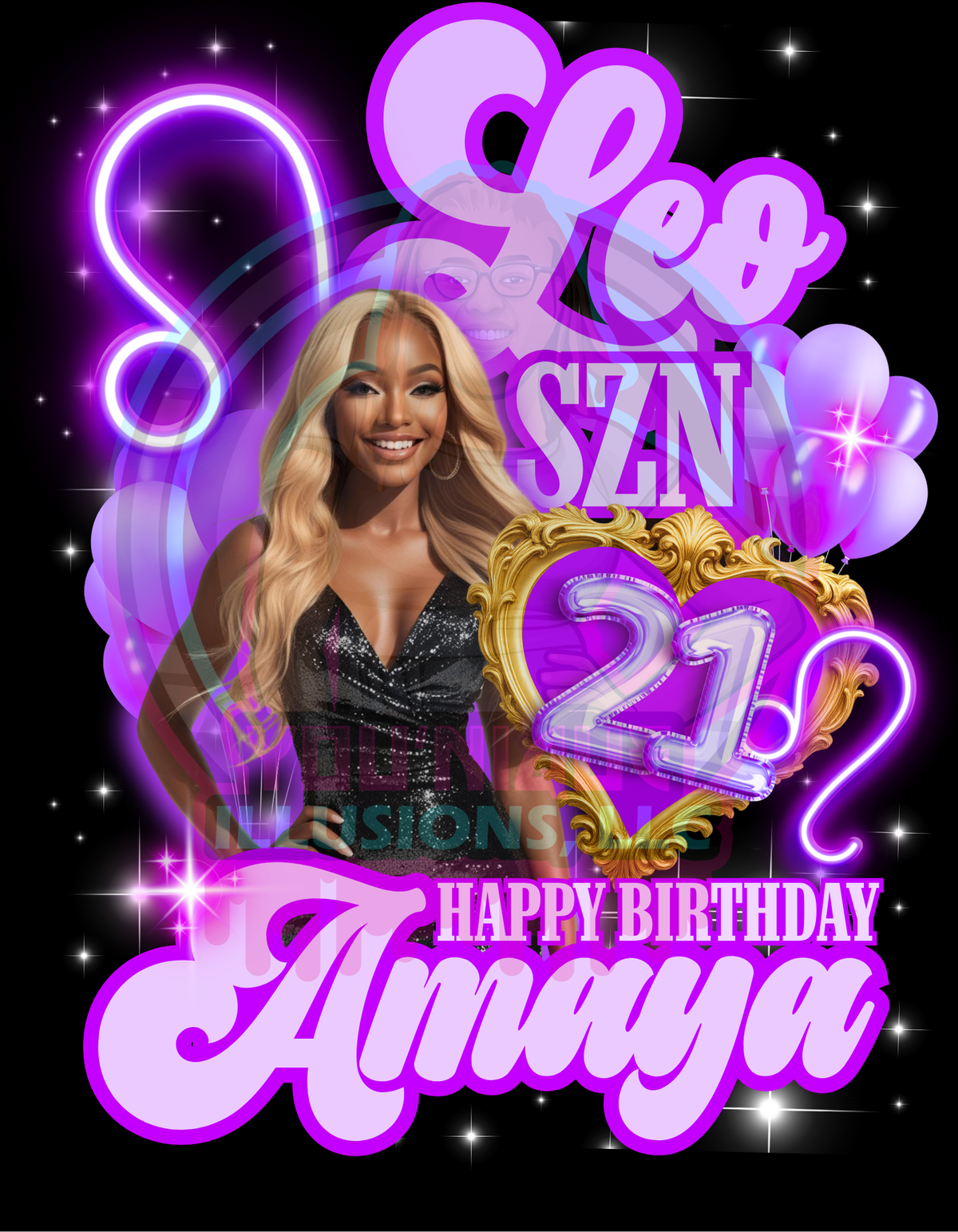 Custom zodiac birthday shirt