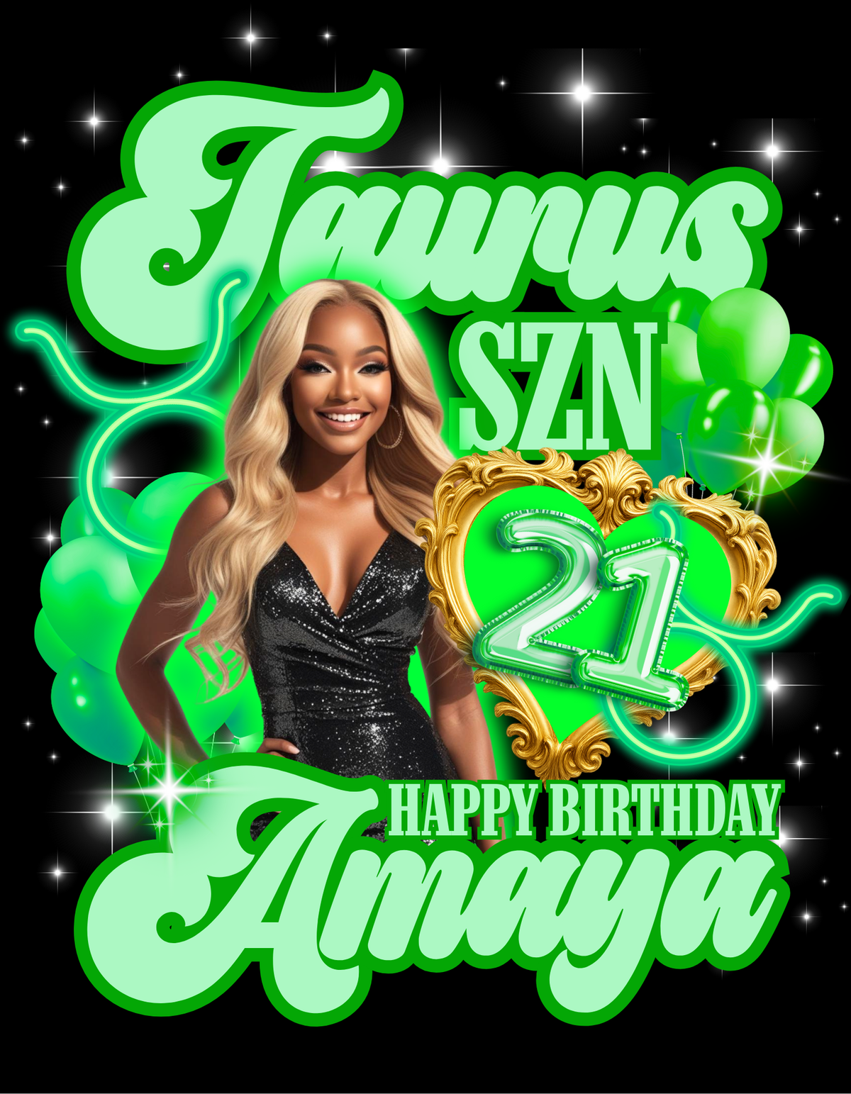 Custom zodiac birthday shirt
