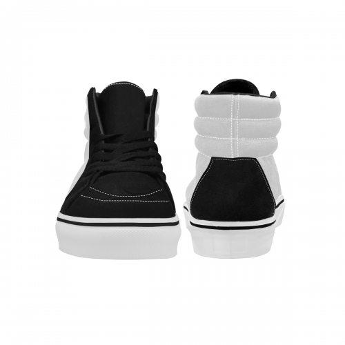 Custom Women's High Top Skateboarding Shoes (Model E001-1)