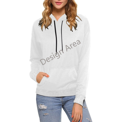 Custom All Over Print Hoodie for Women (USA Size) (Model H13)
