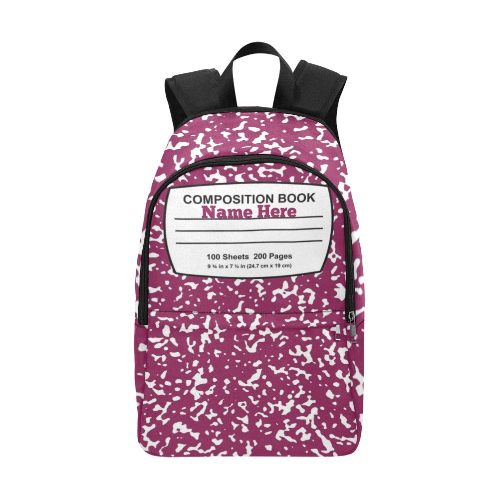 Custom personalized waterproof name backpack