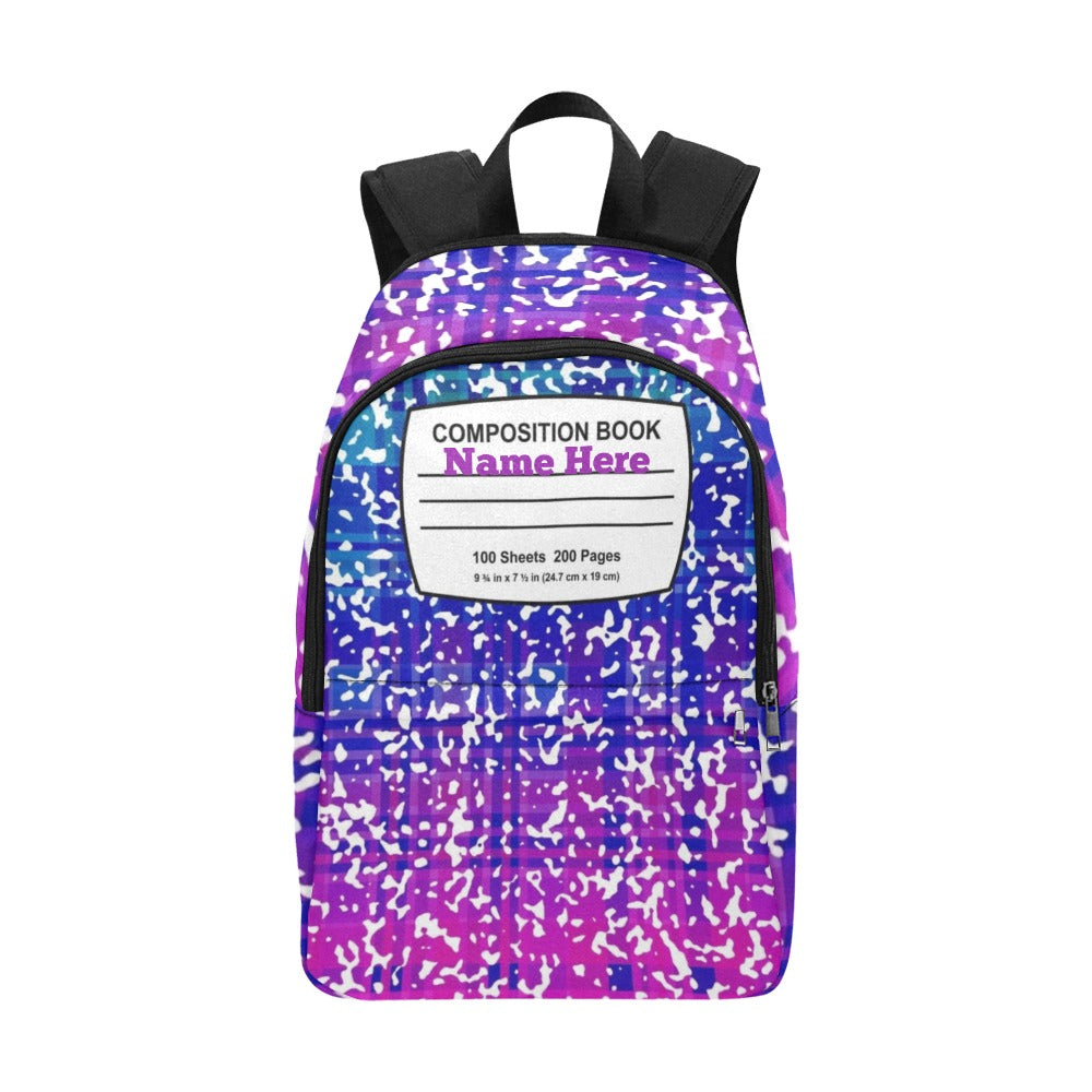 Custom personalized waterproof name backpack