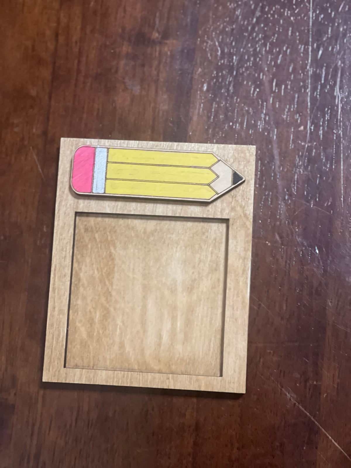 Custom personalized notepad holder