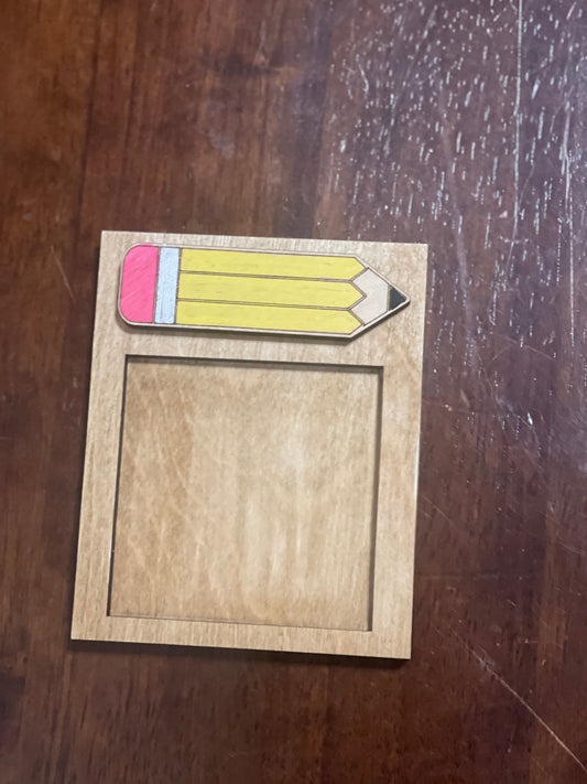 Custom personalized notepad holder
