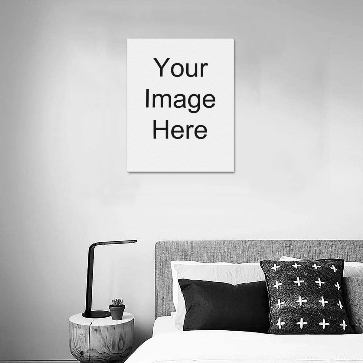 Custom personalized photo canvas wall art