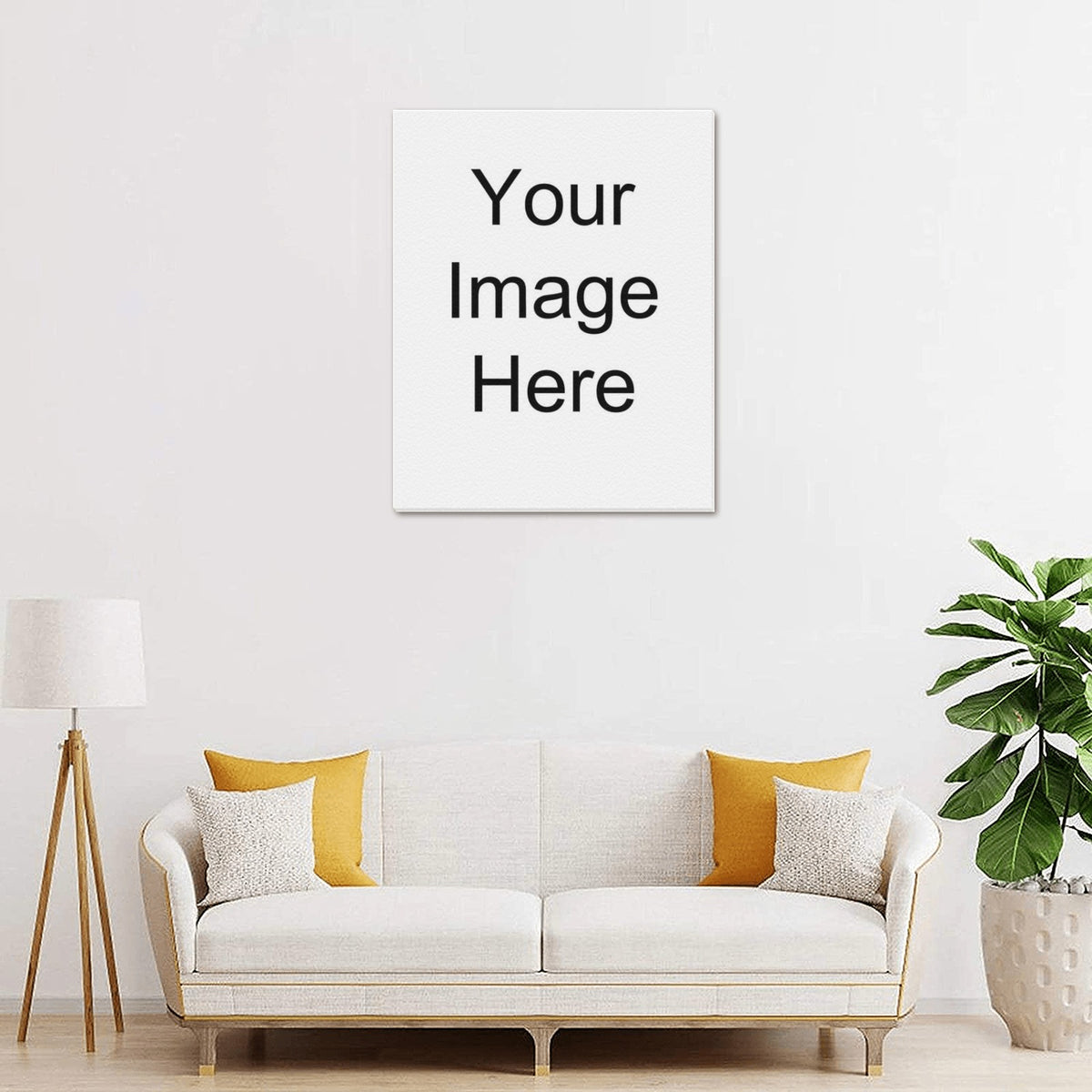 Custom personalized photo canvas wall art