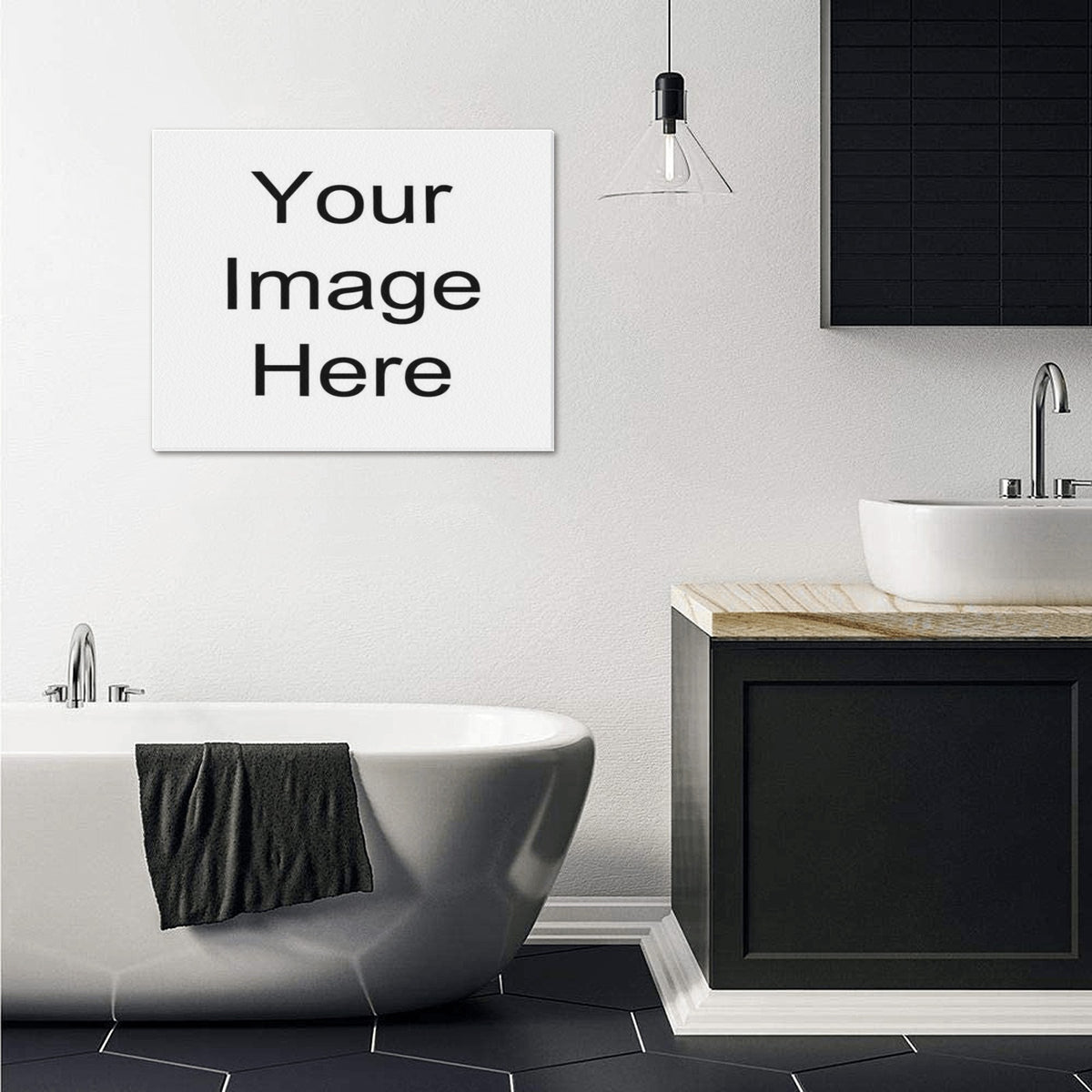 Custom personalized photo canvas wall art