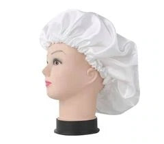 Custom satin bonnet for girls with personalized design