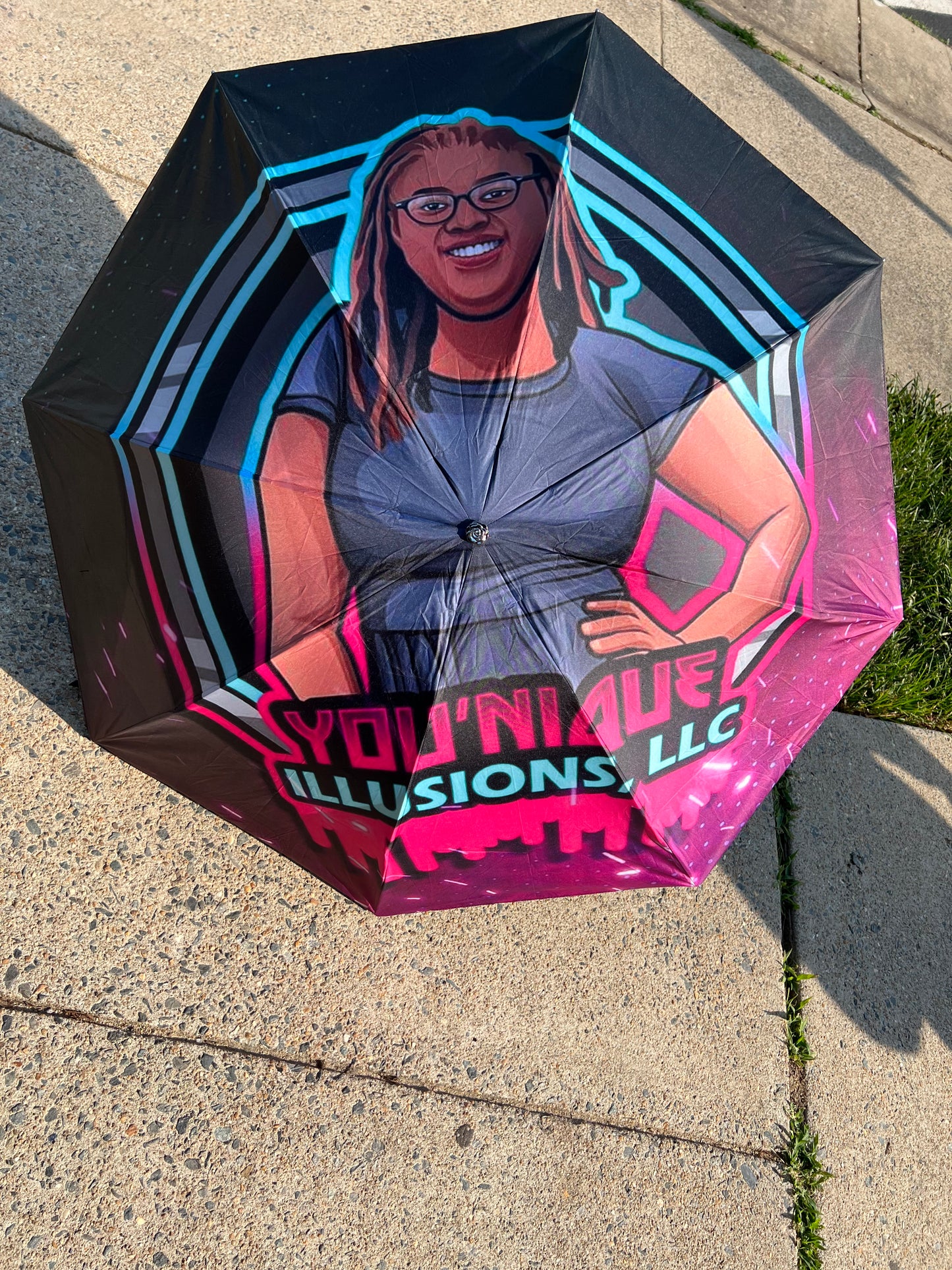 Custom Women’s Umbrella Anti-UV Foldable Umbrella (U08)