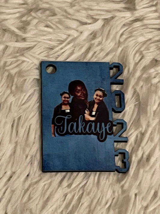 Custom Senior 25 Sublimation Keychain