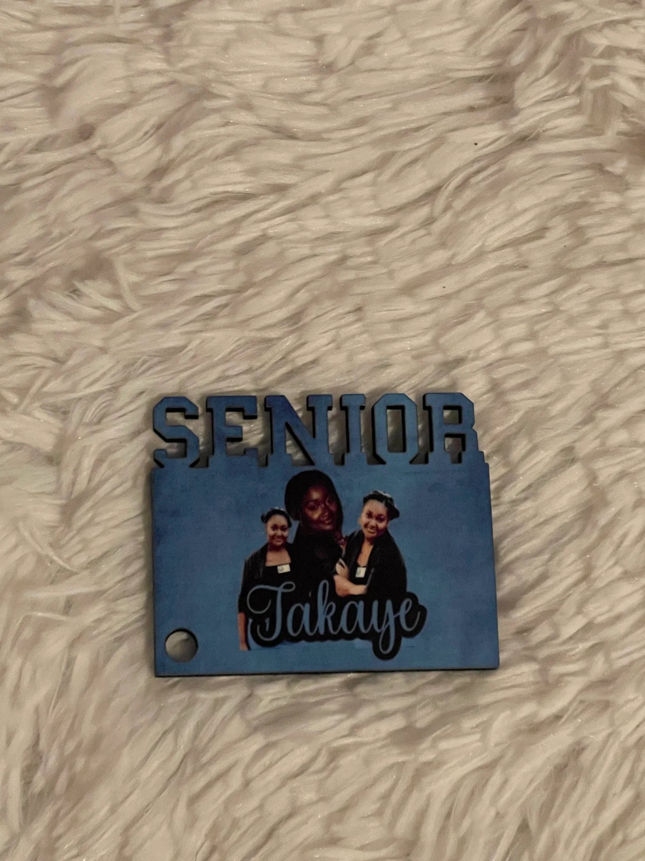 Custom Senior 25 Sublimation Keychain